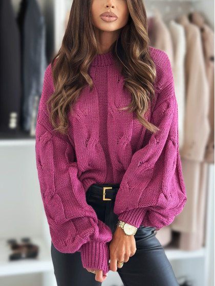 Sweter AMANDA lilac