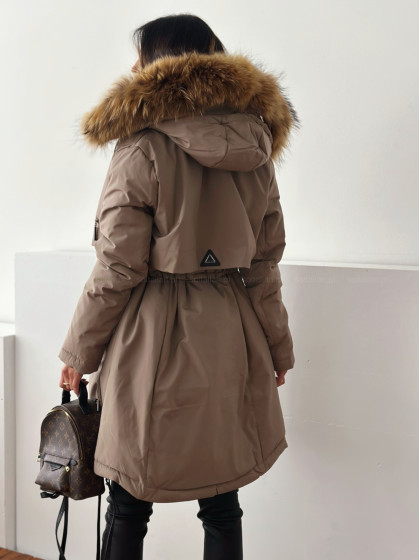 Płaszcz/parka BRIXTON beige