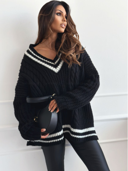 Sweter oversize-owy...