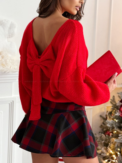 Sweter GIFT red