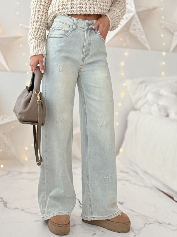 Spodnie CHARLEY light jeans