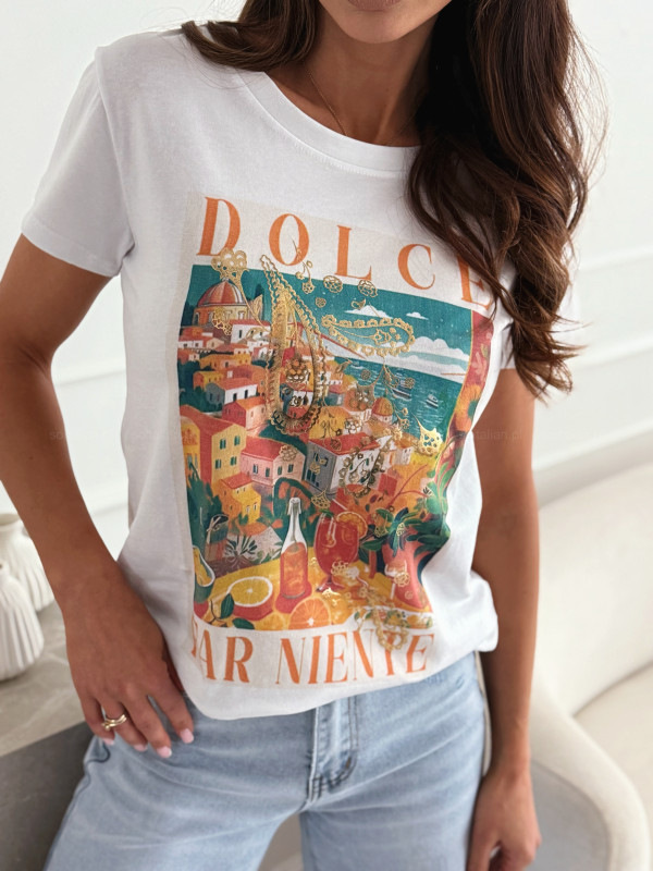 T-shirt DOLCE FAR NIENTE white