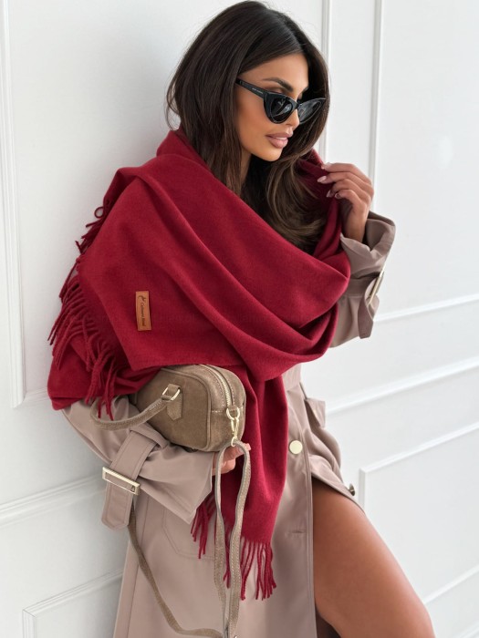 kaszmirowo-weniany-szal-autumn-basic-ruby