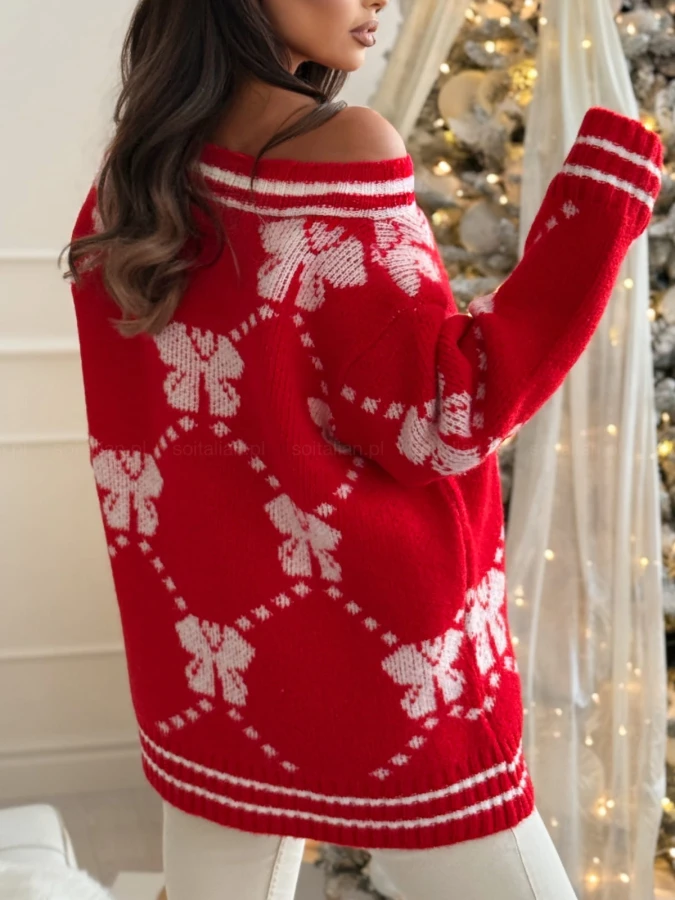 sweter-regan-bow-red