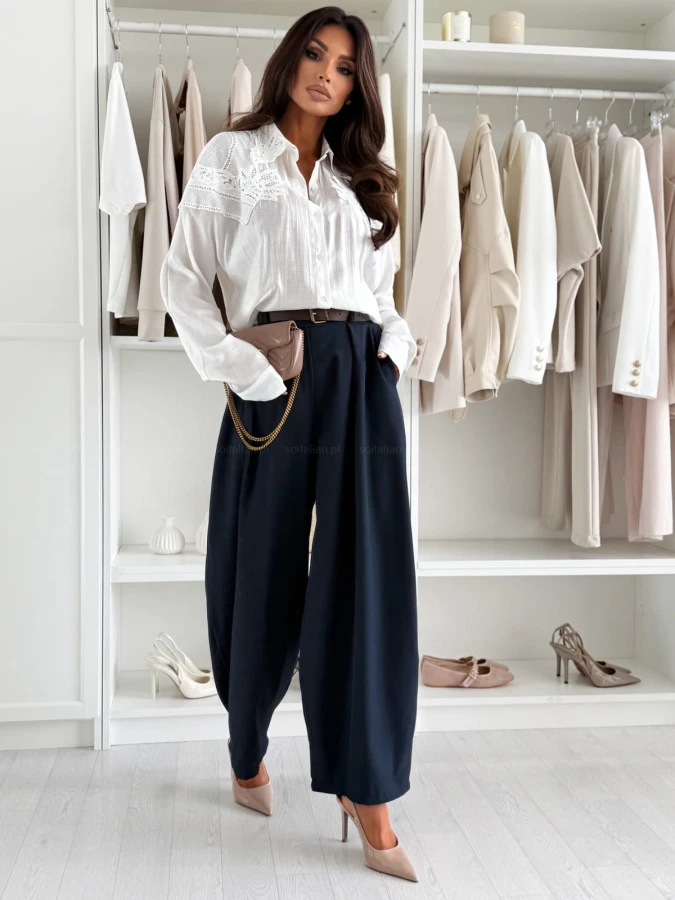spodnie-stile-navy-z-paskiem