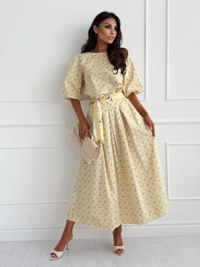 komplet-bellante-yellowmeadow-bluzkaspodnica