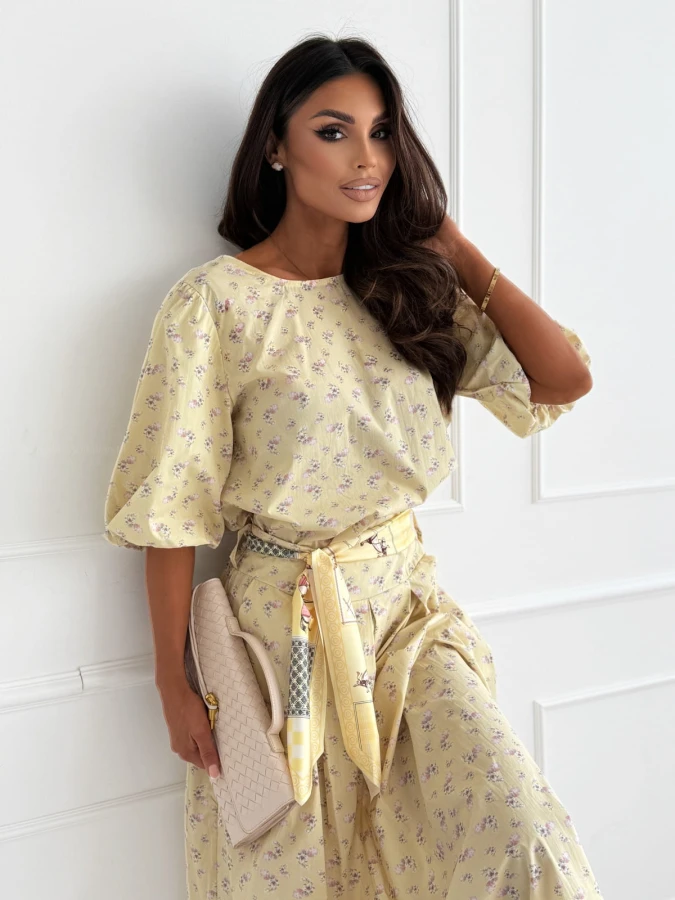 komplet-bellante-yellowmeadow-bluzkaspodnica