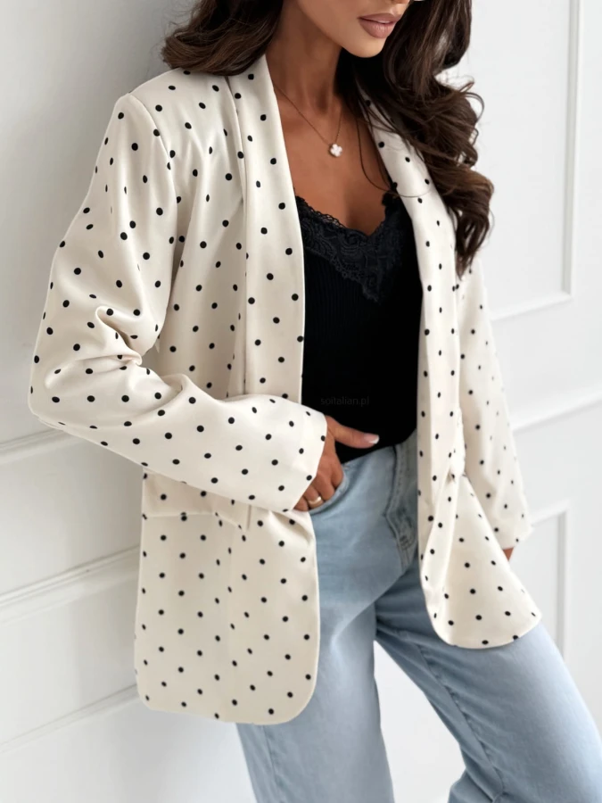 marynarka-alicante-creamy-w-groszki