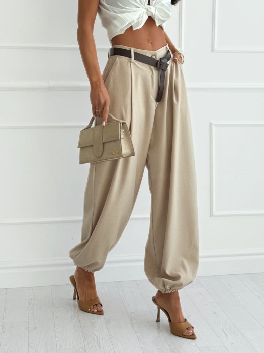 spodnie-sempre-nude-z-paskiem