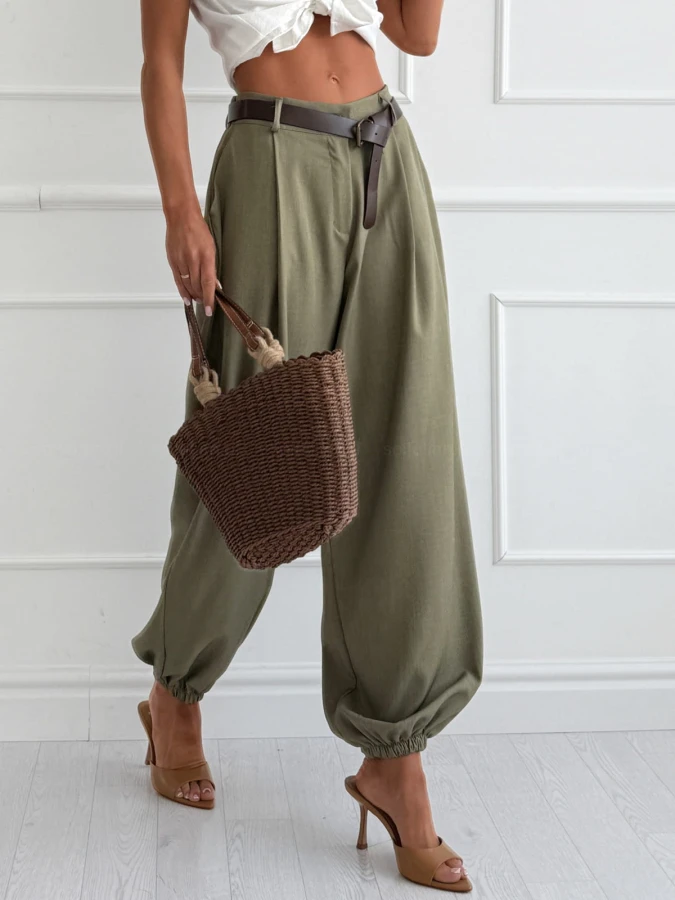 spodnie-sempre-khaki-z-paskiem