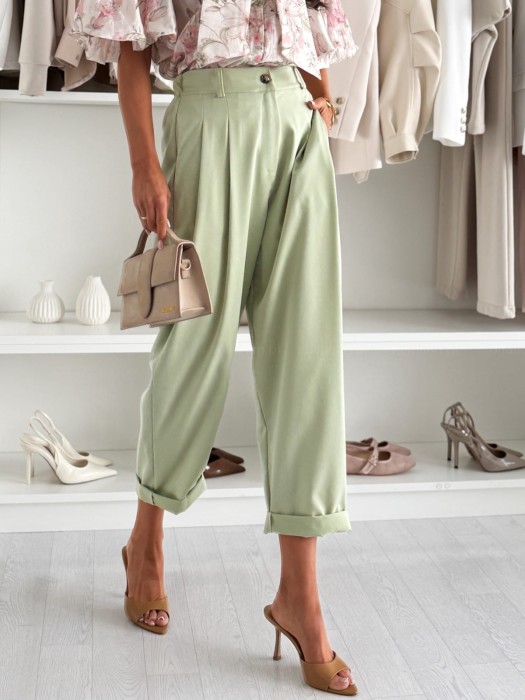 spodnie-foley-pistachio-z-gumka-w-pasie