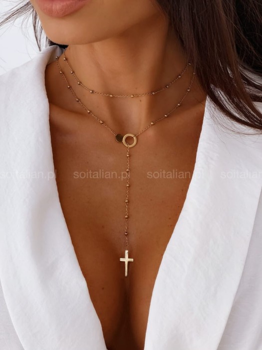 naszyjnikrozaniec-przeplatany-gold