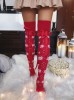 zakolanowki-snow-red