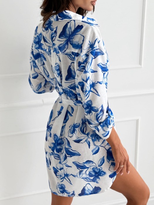 koszula-lniana-leo-blue-flowers